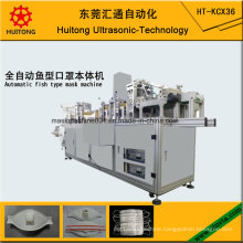 Automatic Ultrasonic Fish Type Mask Making Machine